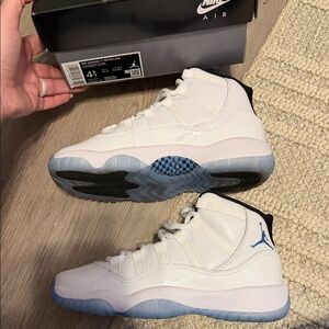 2025 Jordan 11 Retro Columbia Blue Sneakers